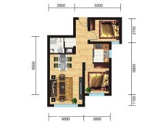 德源聚荣居-82.94m²-2室2厅1卫