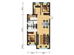 德源聚荣居-135.98m²-3室2厅1卫