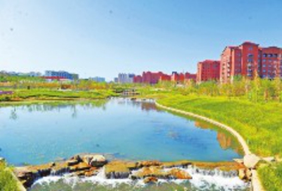 水龙湾两岸片区打通城市南北向滨水生态绿脉(图2)