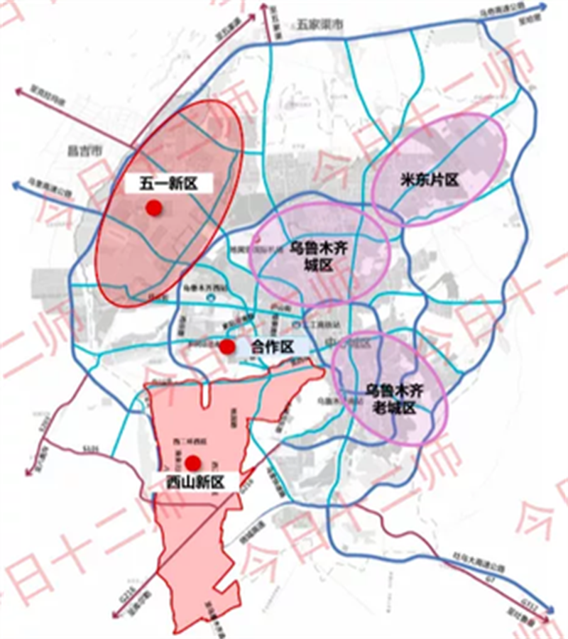 乌昌磁悬浮项目已进入实质性前期实施阶段，期待已久的乌昌半小时通勤时间将实现，乌鲁木齐都市圈联系将更加紧密。(图4)