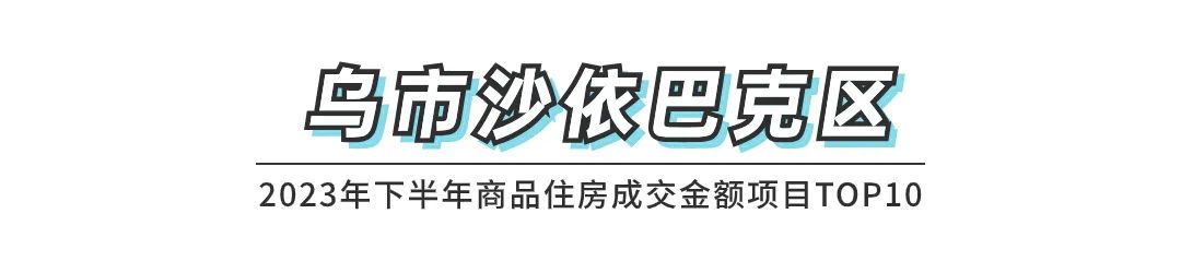 权威发布|2023年下半年乌鲁木齐市房地产市场数据(图13)